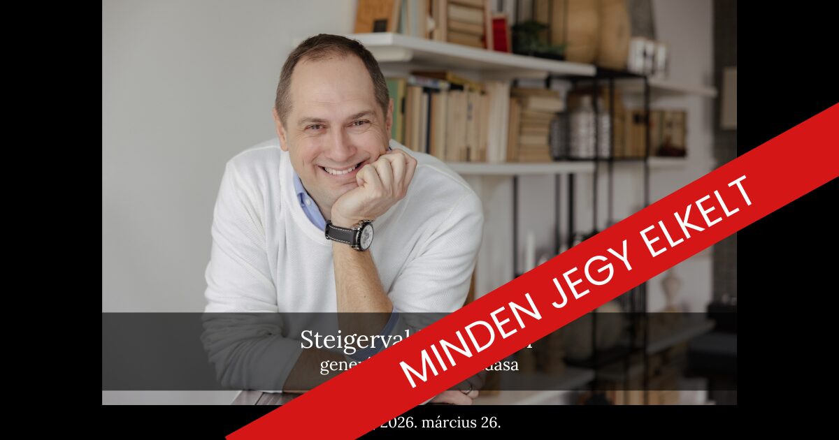 Steigervald Krisztián generációkutató előadása